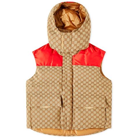 gucci men chamel gilet|gucci men's vest.